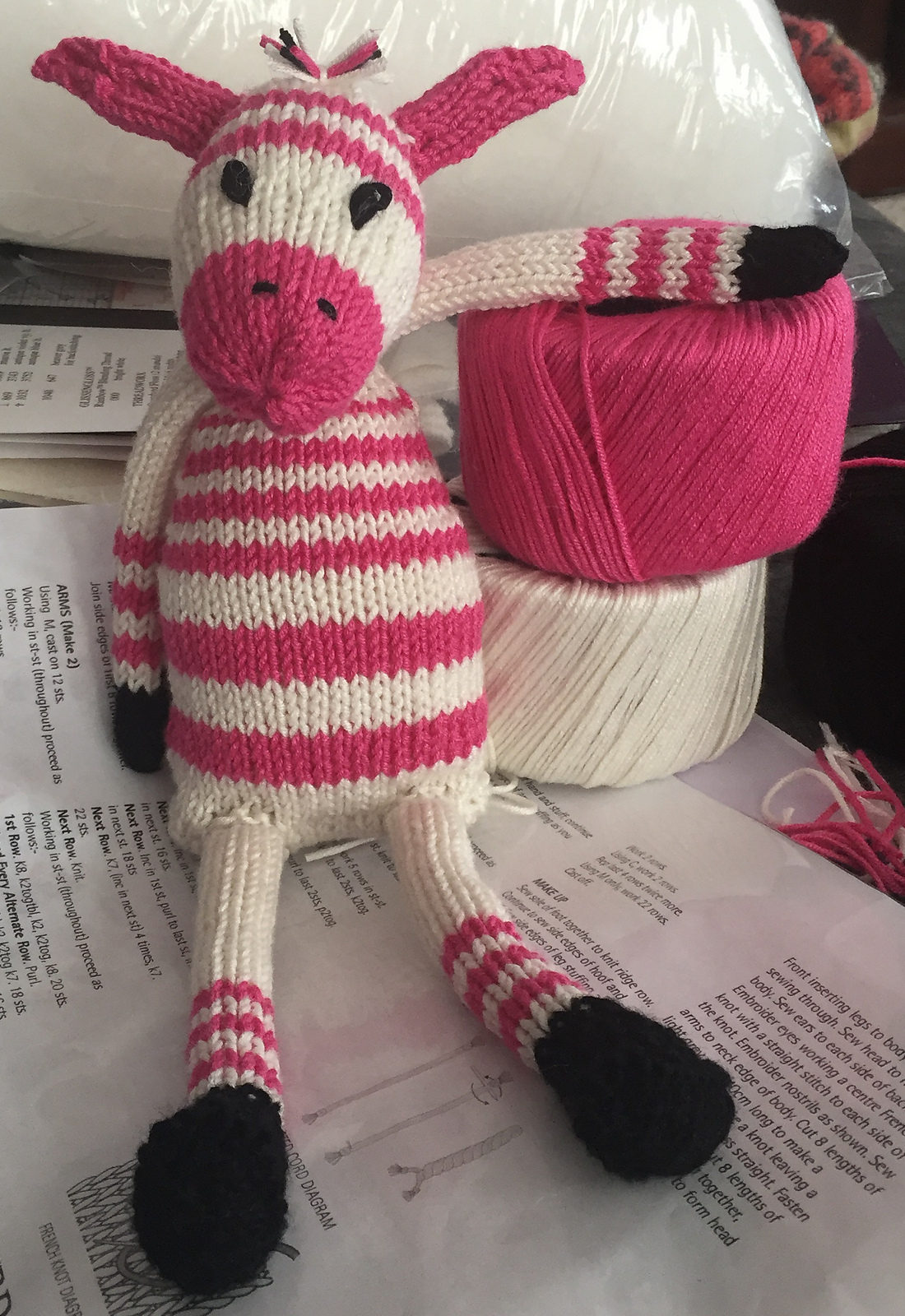 Horse, Zebra, and Donkey Knitting Patterns In the Loop Knitting