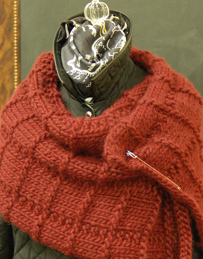Shawls for Bulky Yarn Knitting Patterns In the Loop Knitting