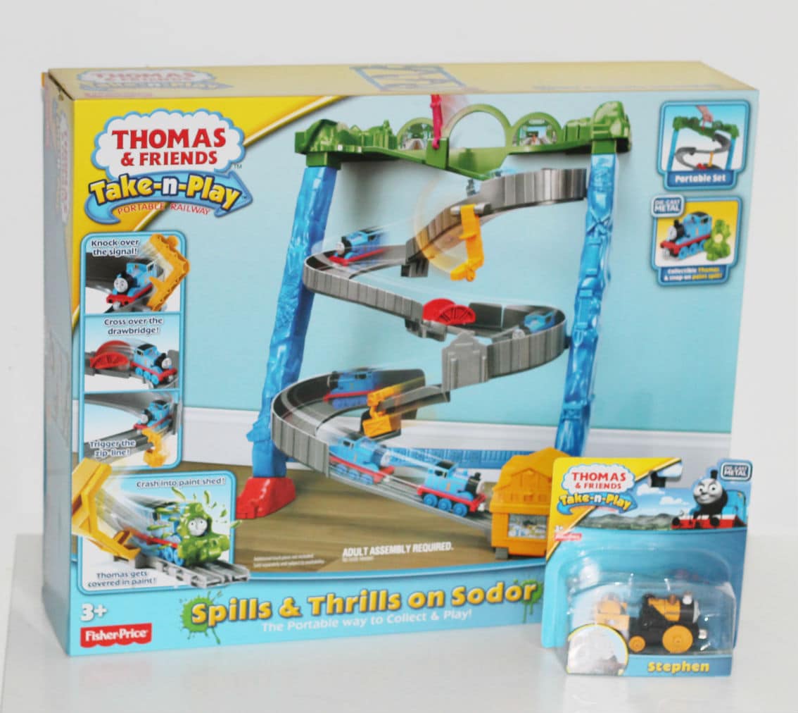 FisherPrice TakenPlay Spills and Thrills on Sodor In The Playroom