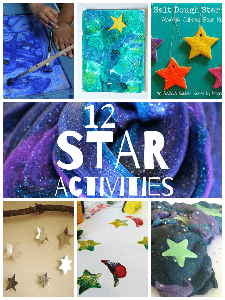 12 Star Crafts And Activities In The Playroom