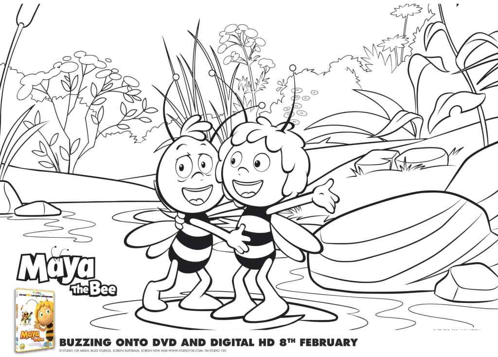 maya-the-bee-colouring-pages-and-printable-mask-in-the-playroom