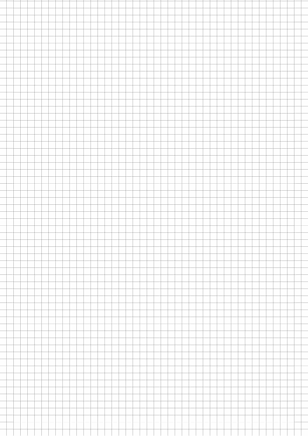 Free printable math graph paper PDF - In The Playroom