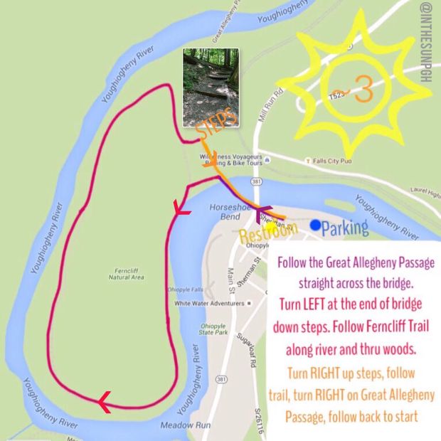 Ferncliff Trail (Ohiopyle State Park) In the Sun ☀️ Pgh