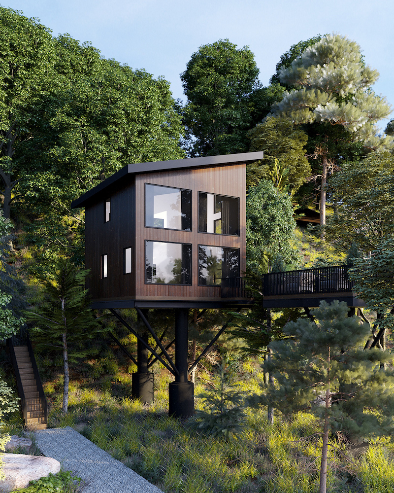 In the Trees Luxury Treehouse Resort in Hot Springs AR