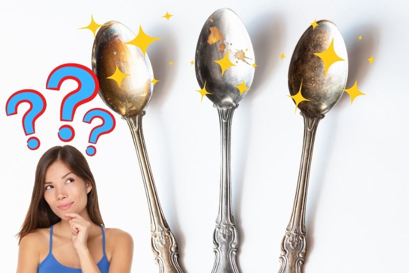 How to Clean Stained Teaspoons