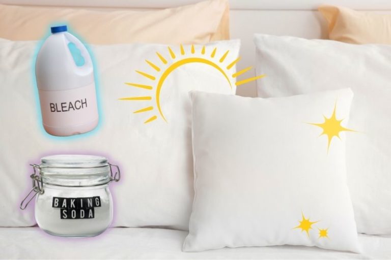 How to Remove Yellow Stains on Pillowcases