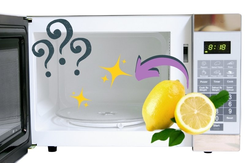 How to Clean a Microwave with Lemon