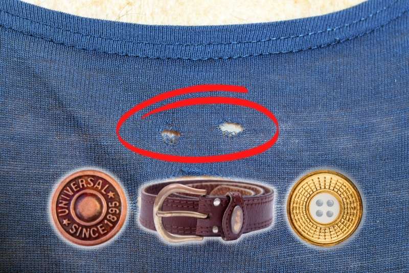 How To Get Rid Of Holes In Your Shirt at David ber blog