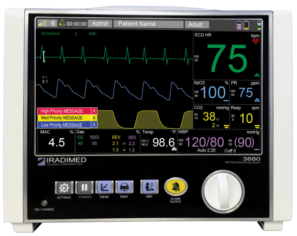 3880 MRI Patient Monitor Intimedika Puspa Indah