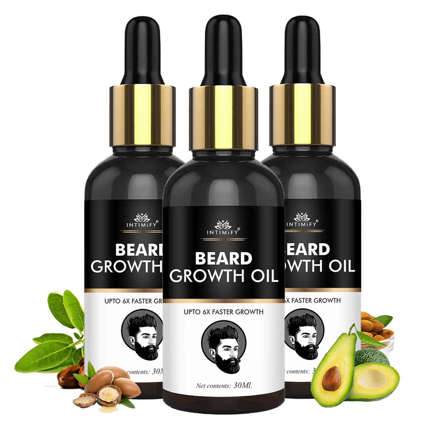 Intimify Beard Growth Oil (30 ML) Intimify.in