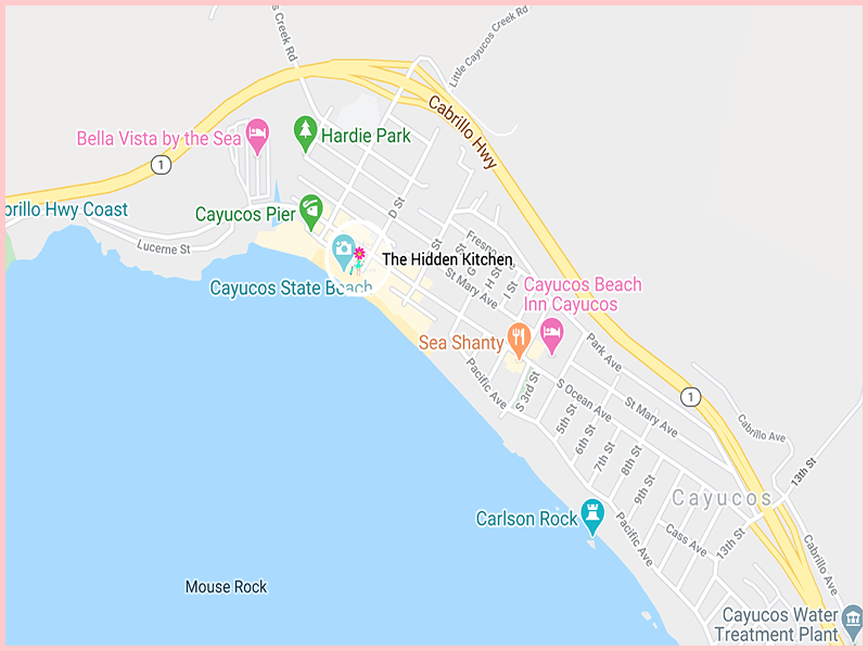 Cayucos California Traveling Toon