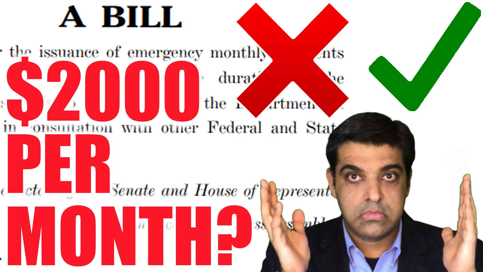 Pros and Cons of the 2000 Per Month Stimulus Hope vs Reality
