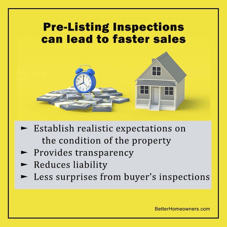 PreListing Inspections Can Lead to Faster Sales
