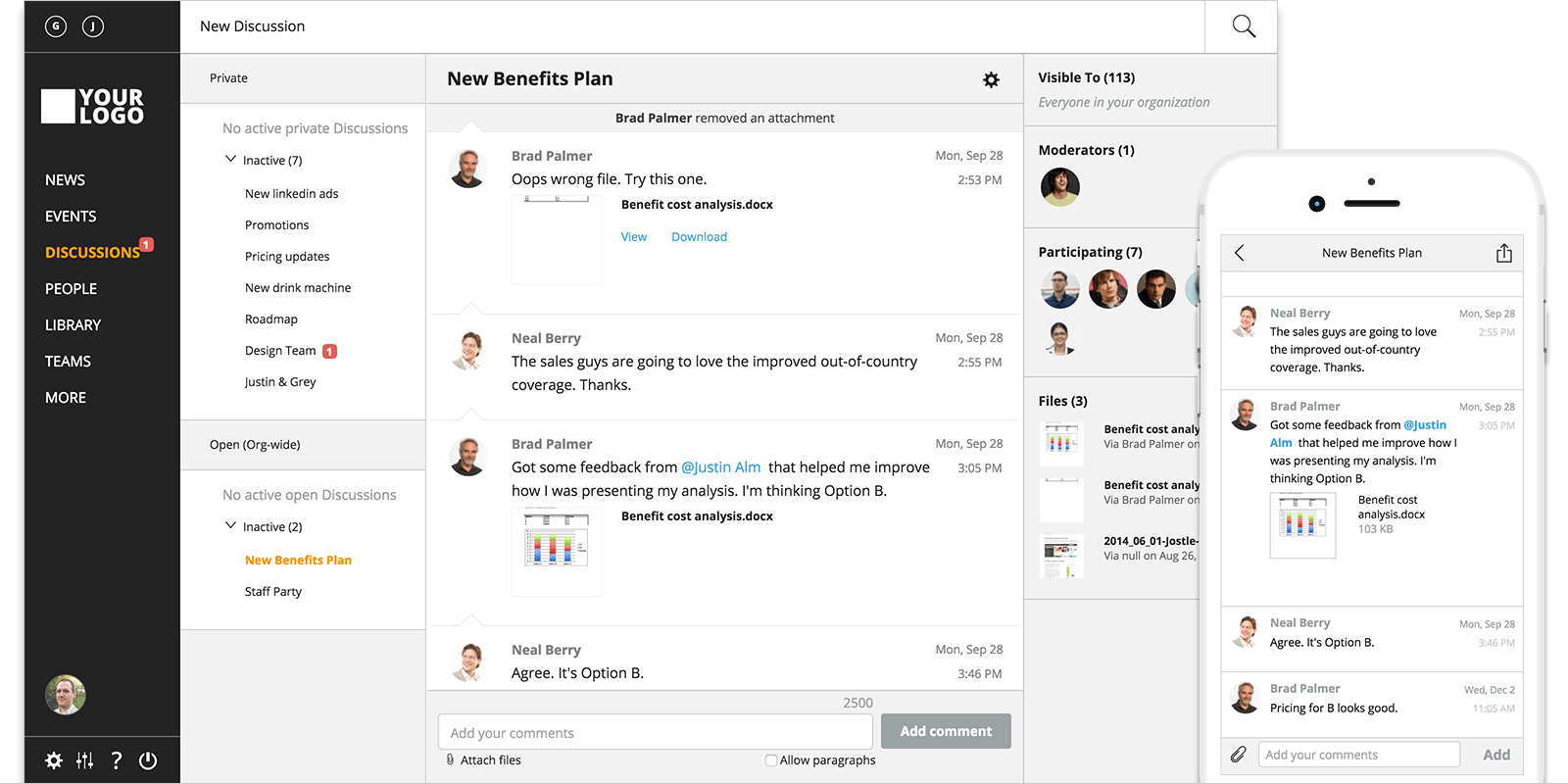 Corporate Instant Messaging Software Jostle