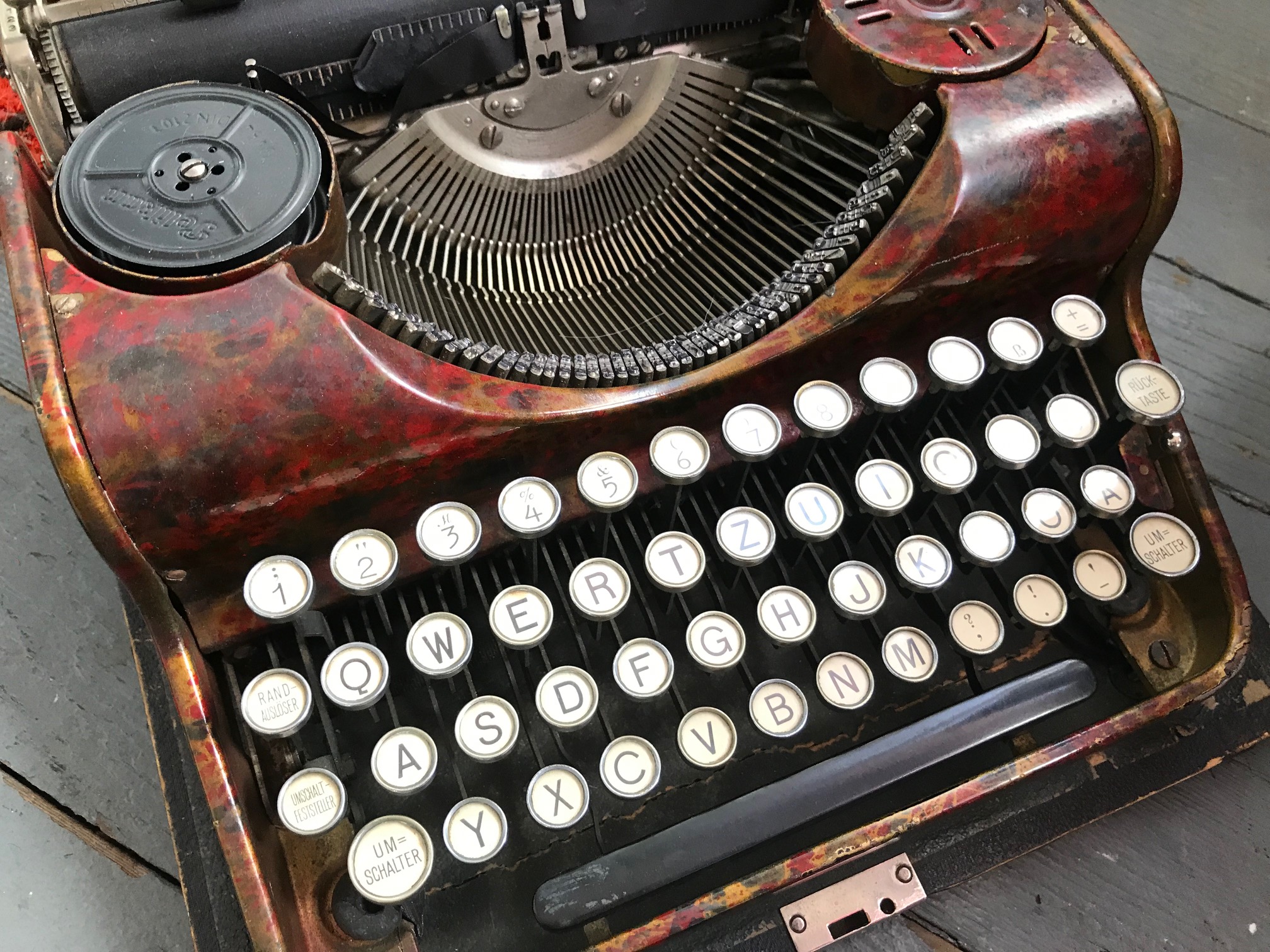 How to buy a WWIIera German typewriter for reenactment In Trenches