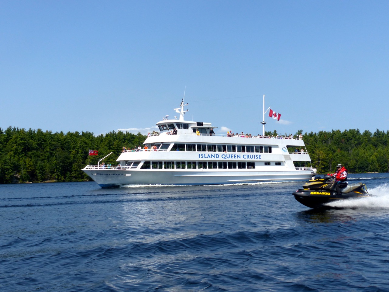 Parry Sound Sea Doo Tour on Bay Ontario Intrepid Cottager