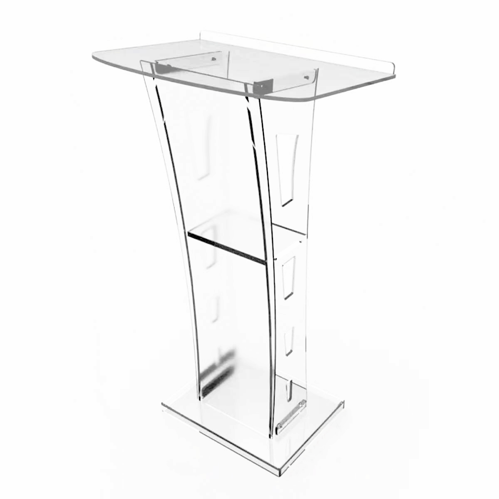 Clear Acrylic Podium 45IN/110CM Intrepid Grand Inc.