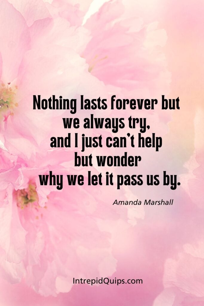 45 Nothing Lasts Forever Quotes To Remind Us To Accept Change