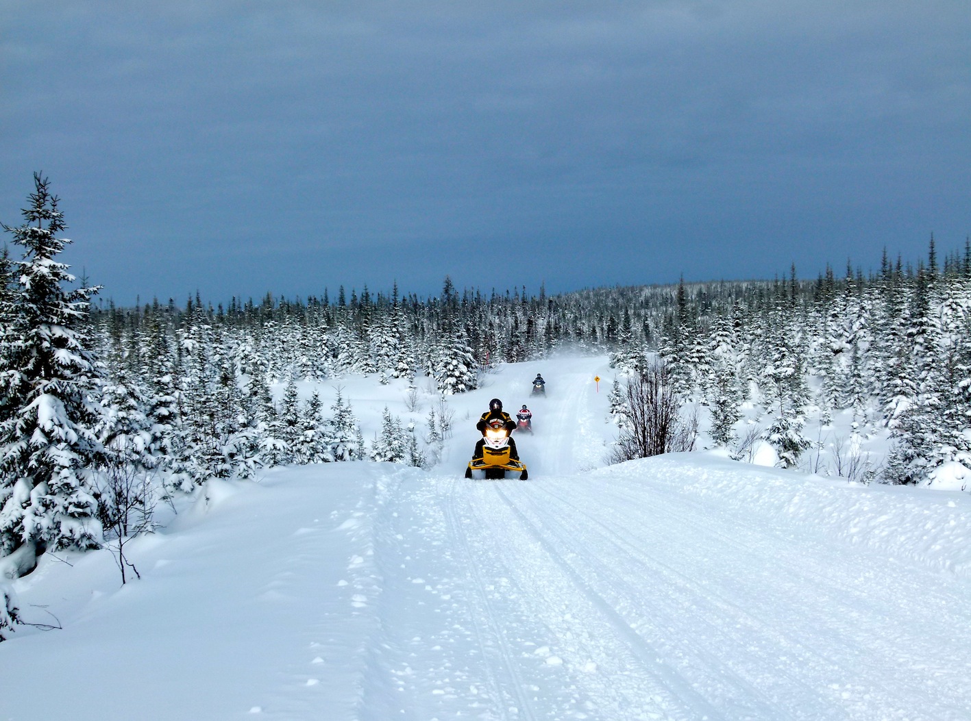 Monts Valin Quebec Snowmobile Tour / Intrepid Snowmobiler