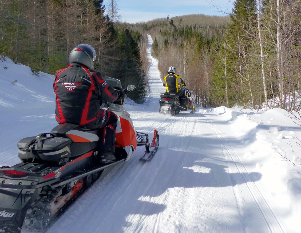 Quebec Snowmobile Tour Destination Favourites Intrepid Snowmobiler