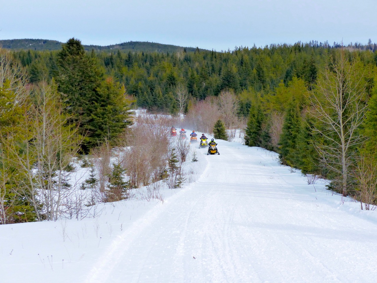 Algoma Country Wilderness Snowmobile Tour Intrepid Snowmobiler