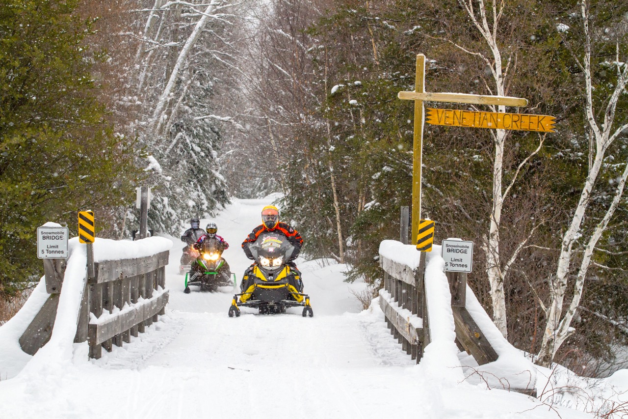 Sudbury Snowmobiling Snapshot Intrepid Snowmobiler