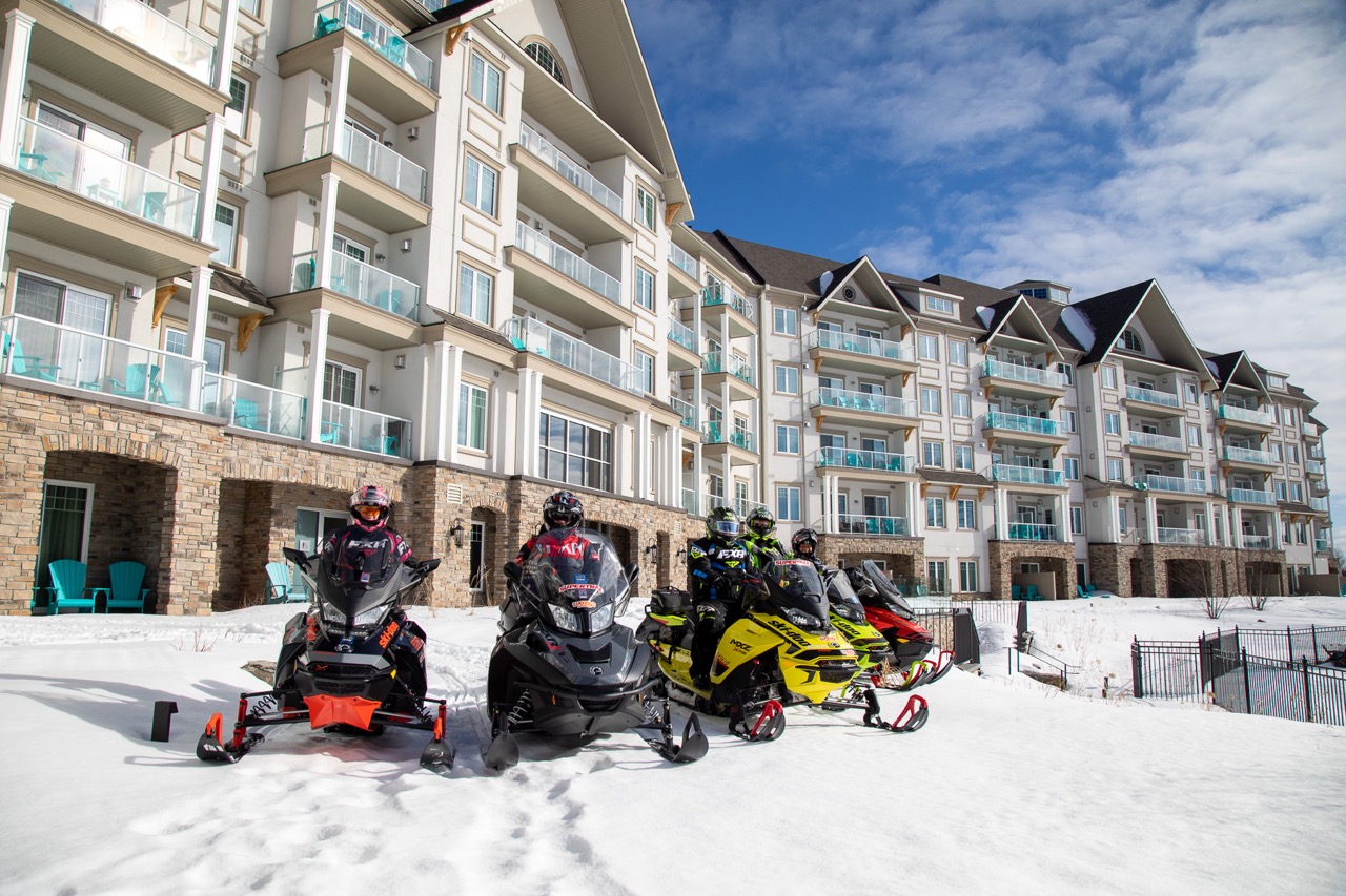 Snowmobile Muskoka Ontario Intrepid Snowmobiler