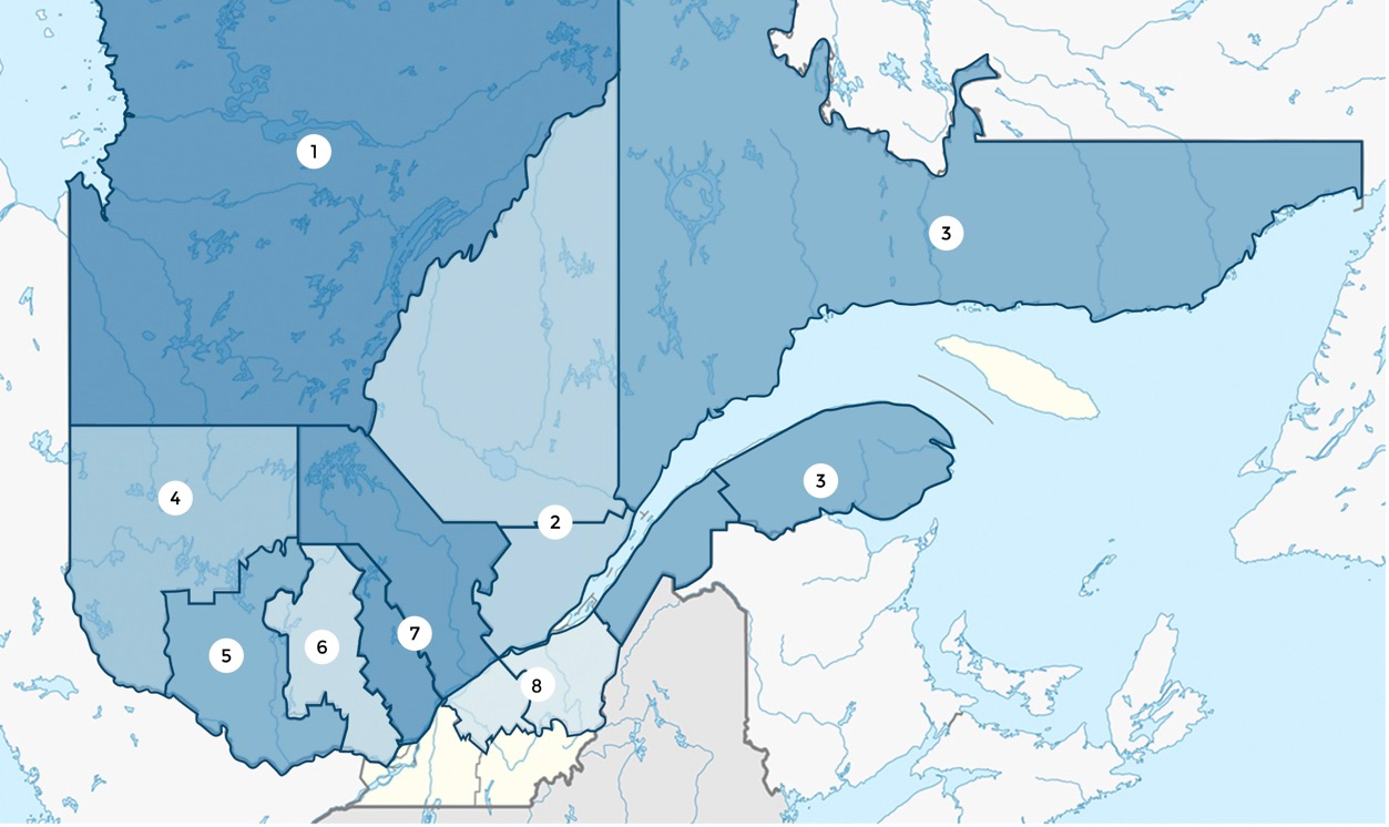 Western Quebec Snowmobile Planner Intrepid Snowmobiler