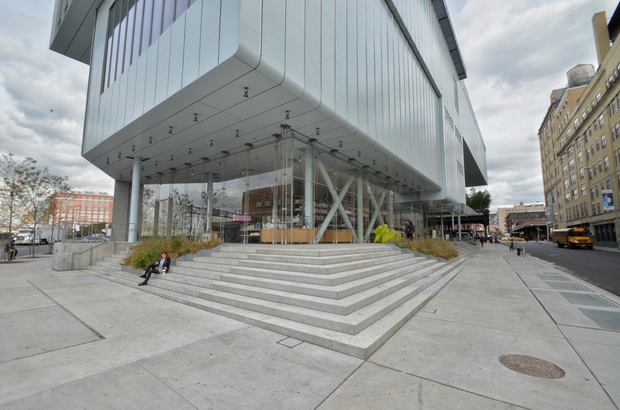 Whitney Museum Intricate Construction