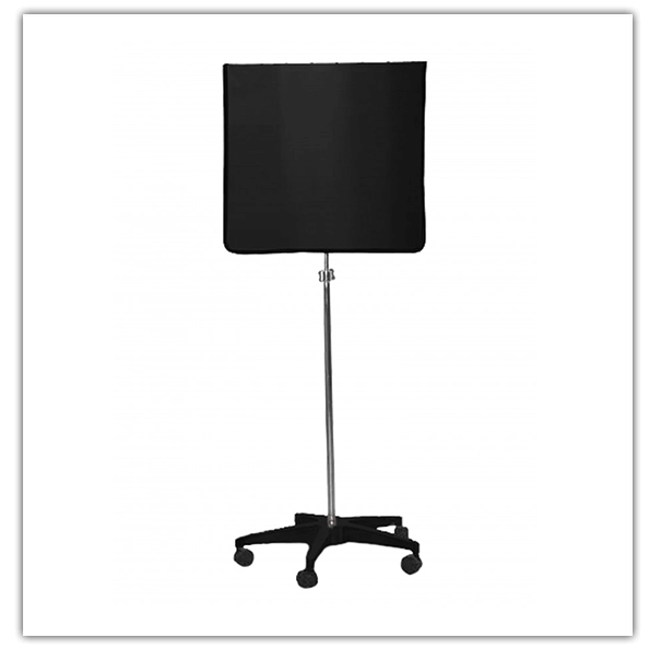 Mobile Radiation Shield With Rolling Base Intriquip