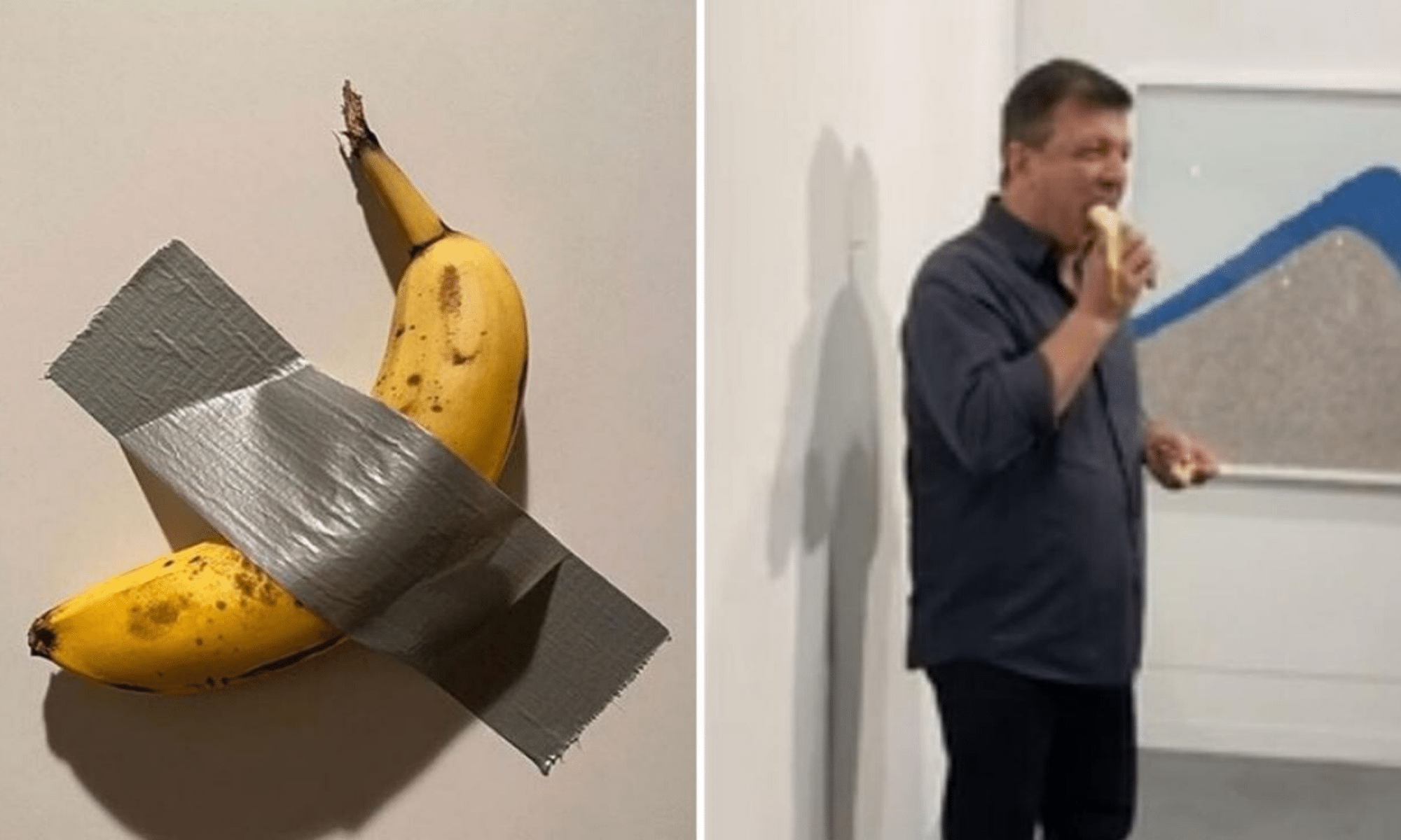 À Miami, la banane exposée à 120 000 a été mangée par un visiteur