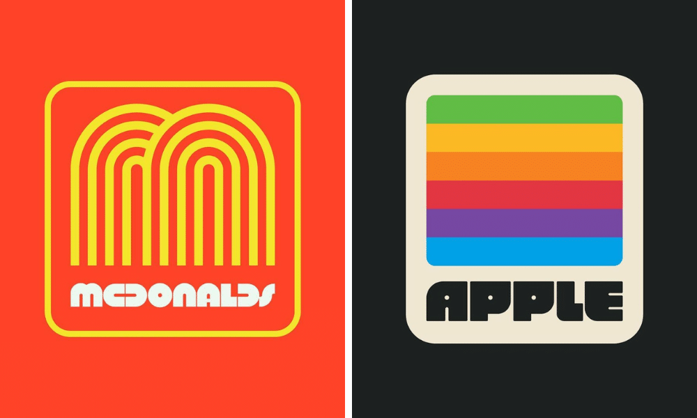 The famous brand logos in vintage version World Today News