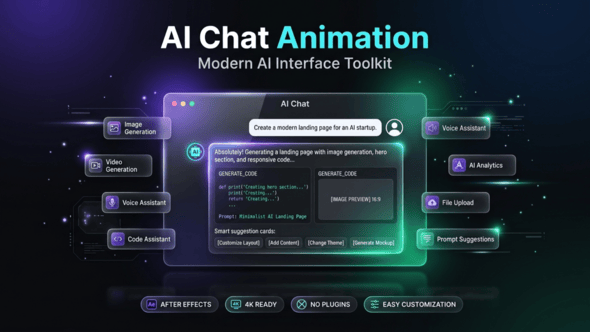 Videohive AI Chat Animation