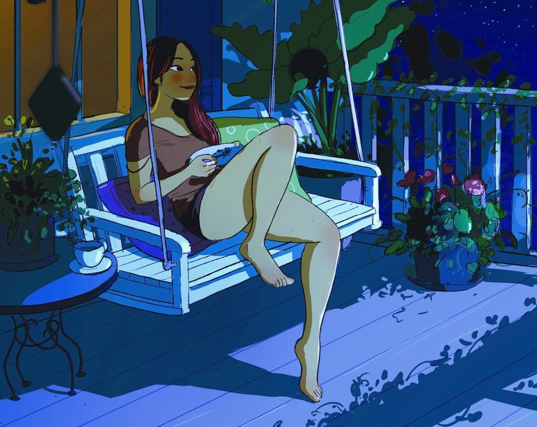 25 Illustrations That Capture the Joy of Living Alone as an Introvert