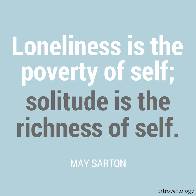 19 positive quotes about solitude Introvertology