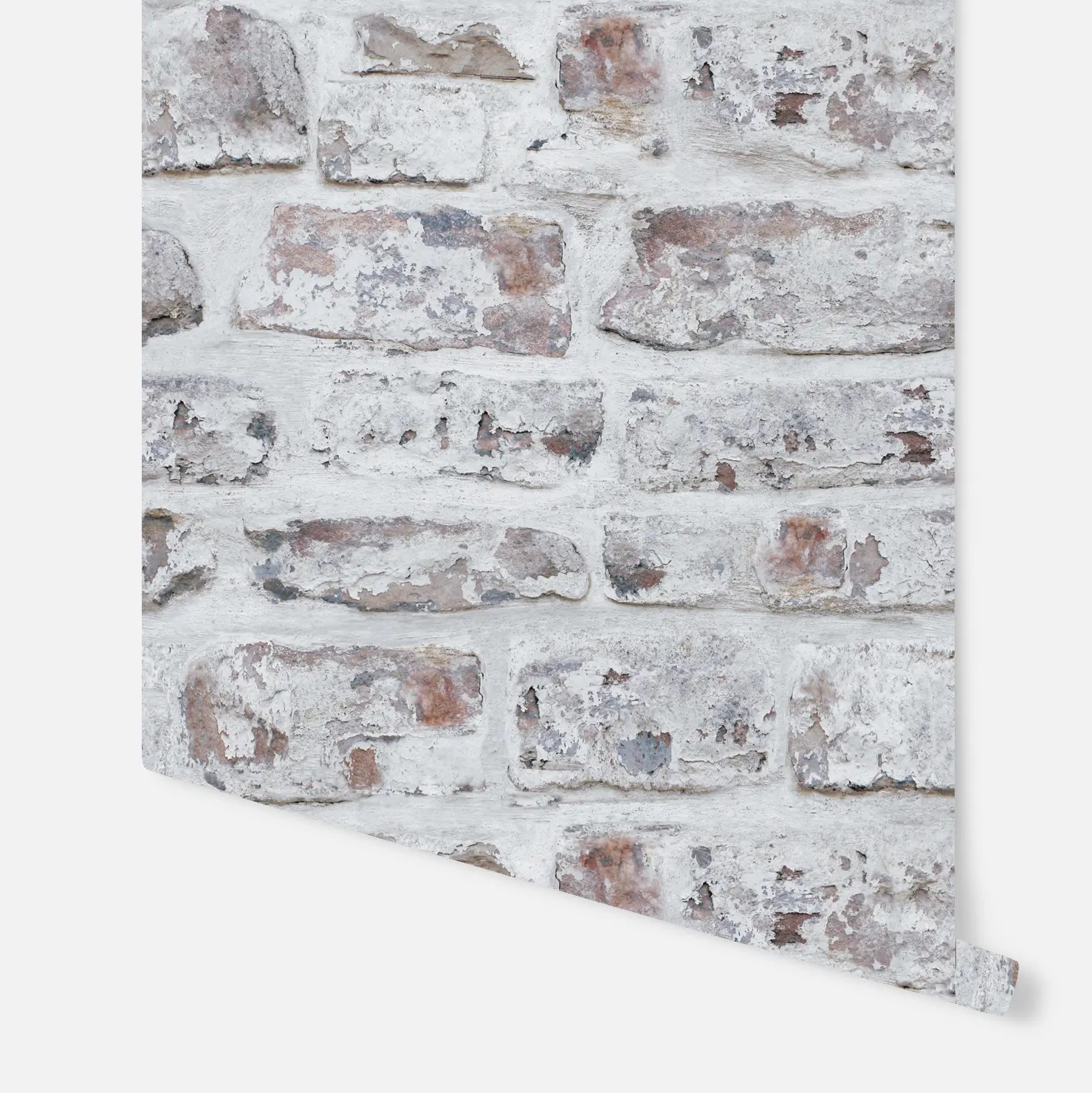 Arthouse White Washed Brick Wallpaper IntuDIY Wallpaper & Paint