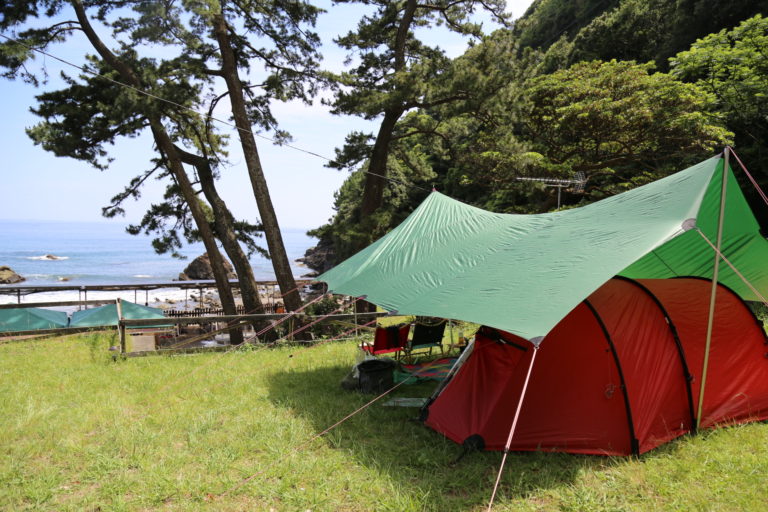 シーサイドハウス今井浜 2016/6/1819(1日目)その2 犬とキャンプ