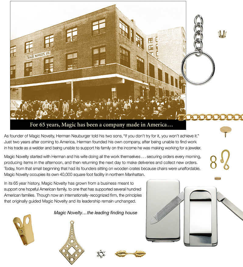 About Us MAGIC NOVELTY CO INC