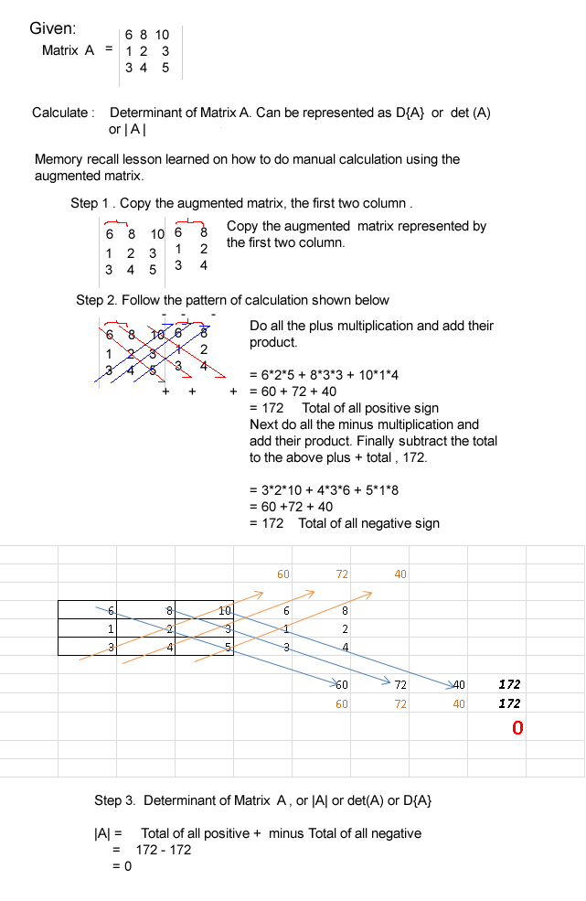Get Me The Matrix 3 x 3 Determinant Calculator