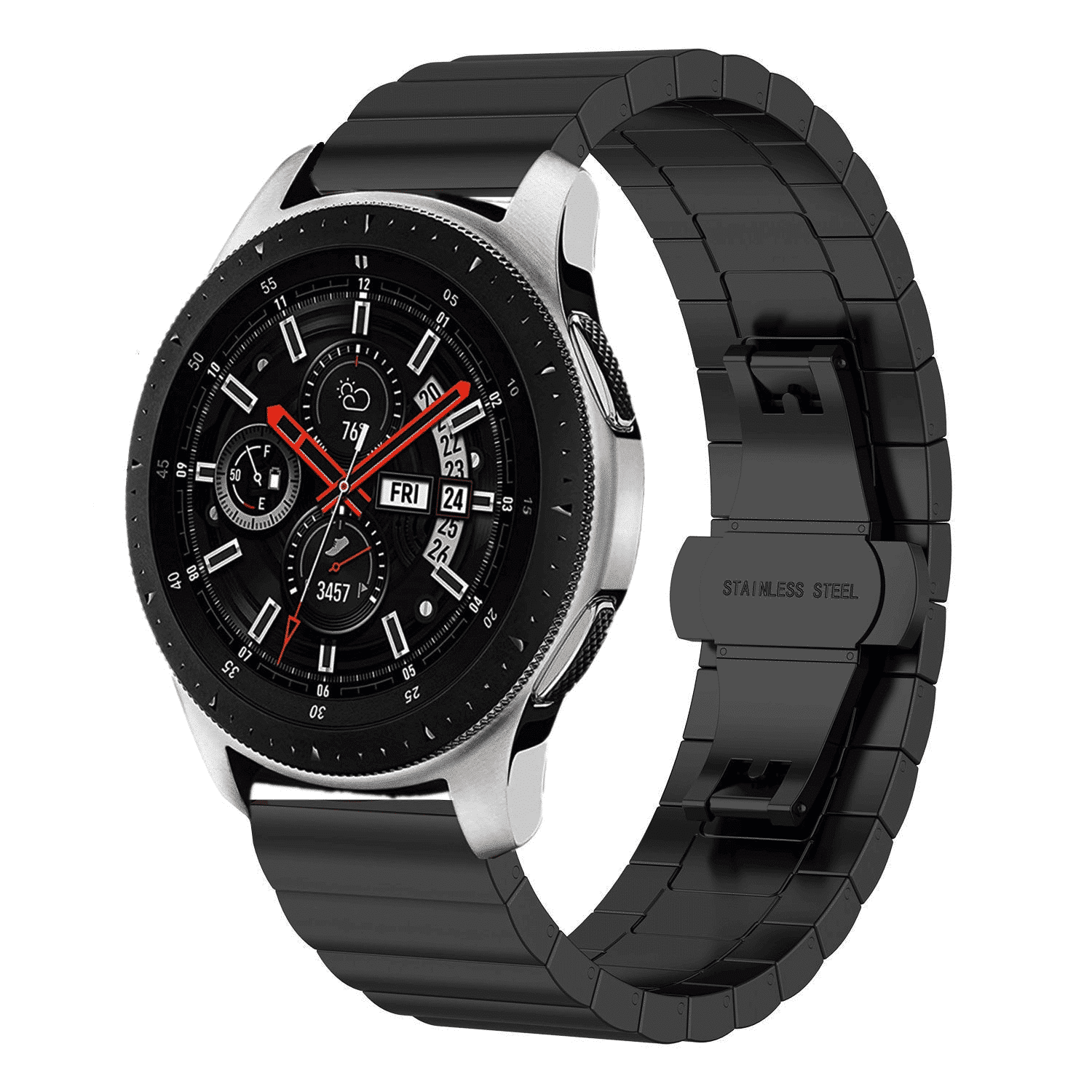 20mm watch Strap Stainless Steel Bracelet Strap for Smartwatches