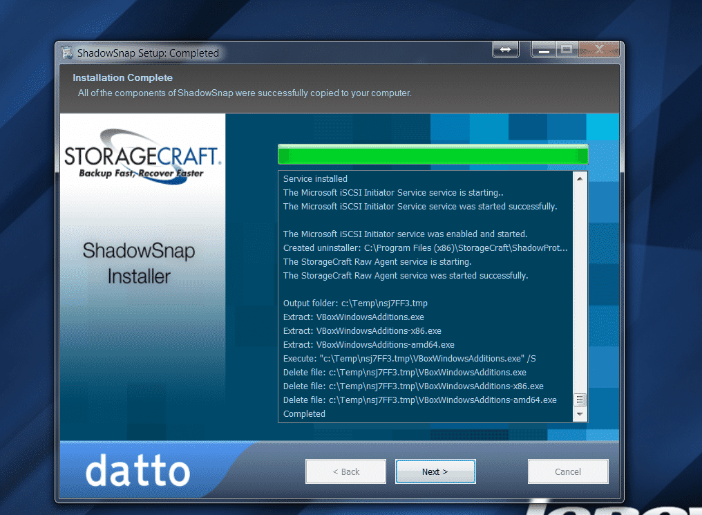 Unboxing and test VM on the brand new Datto SIRIS 3 X1