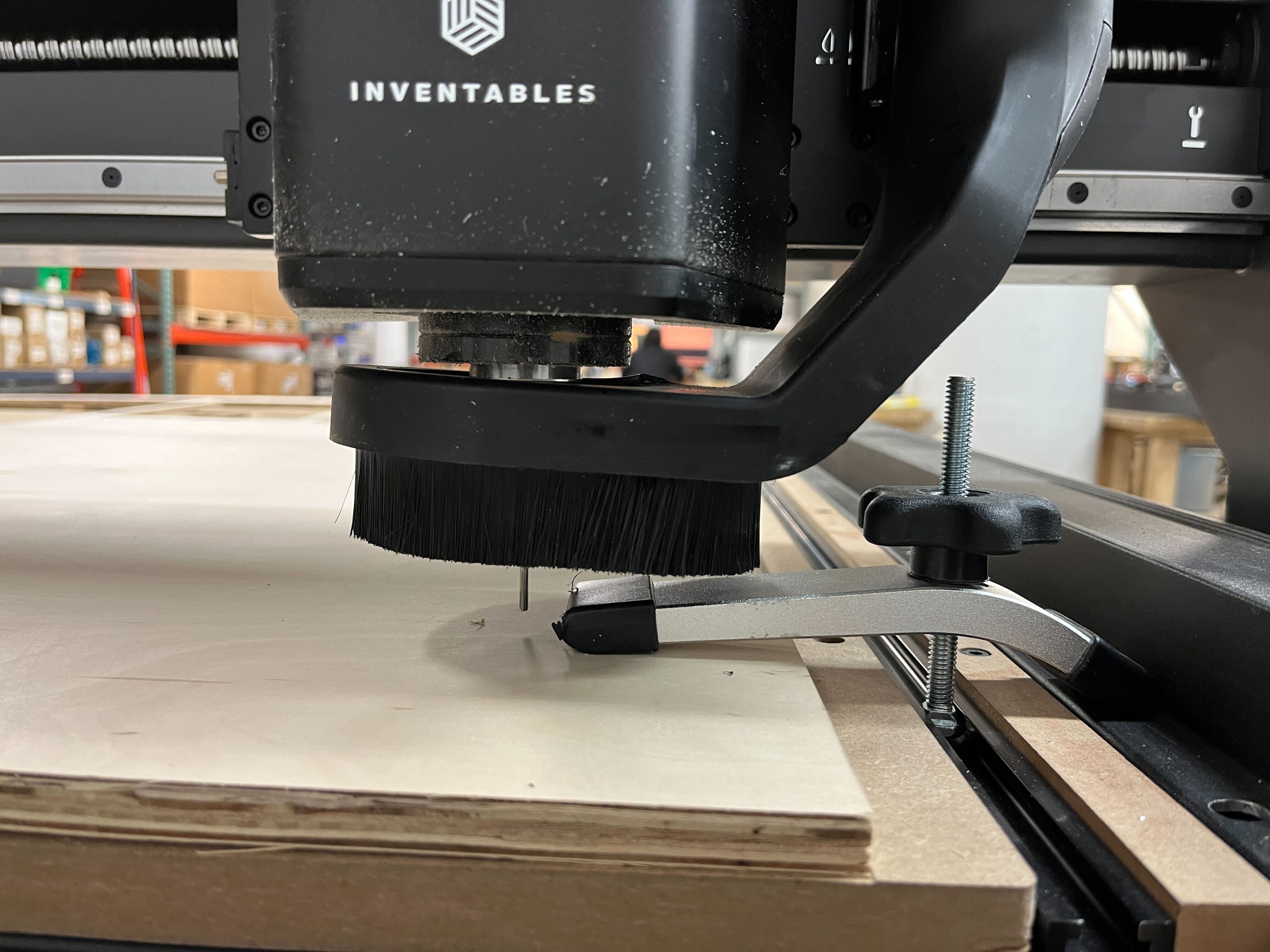 Using the Dust Shoe Inventables