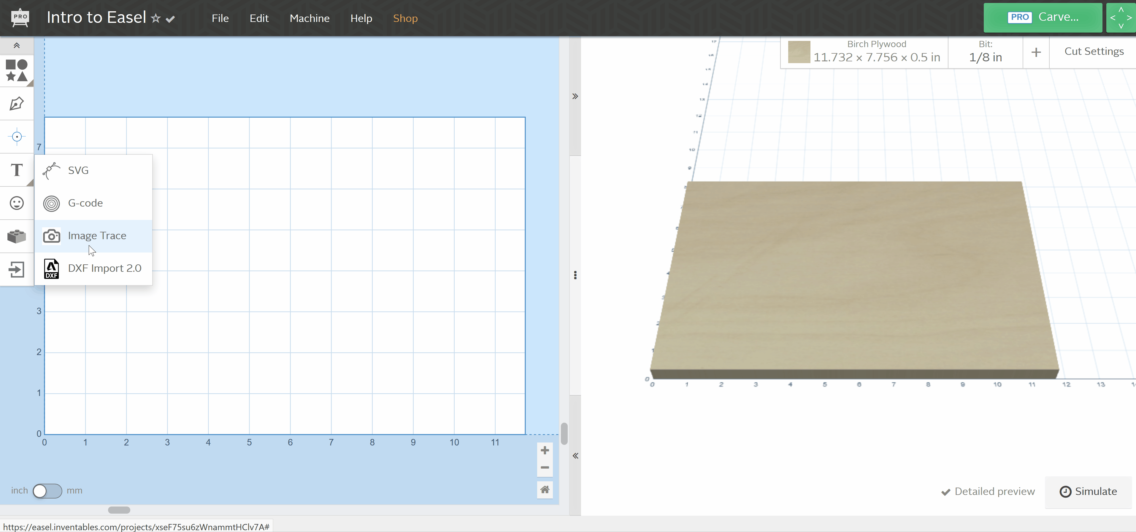 Designing in Easel Inventables