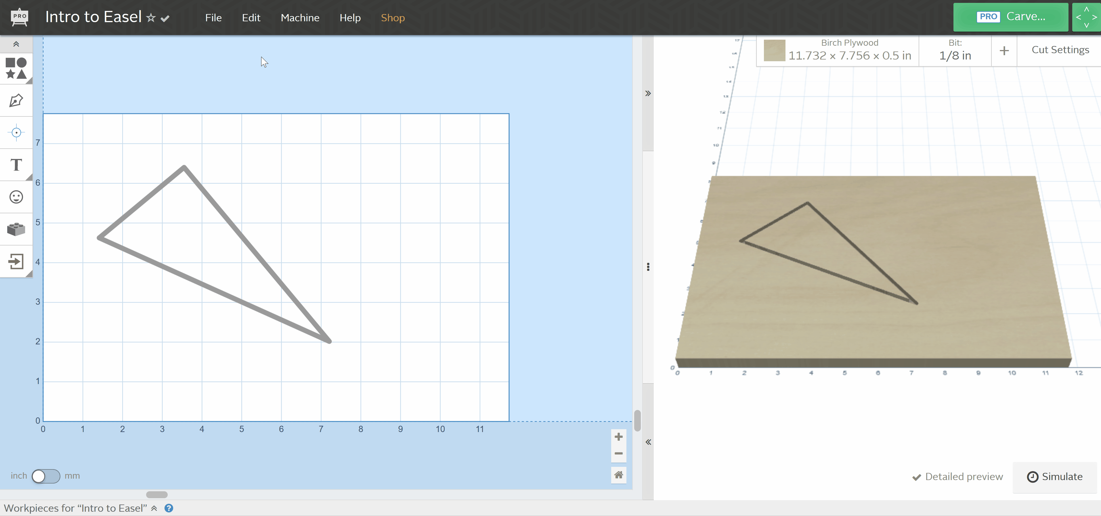 Designing in Easel Inventables