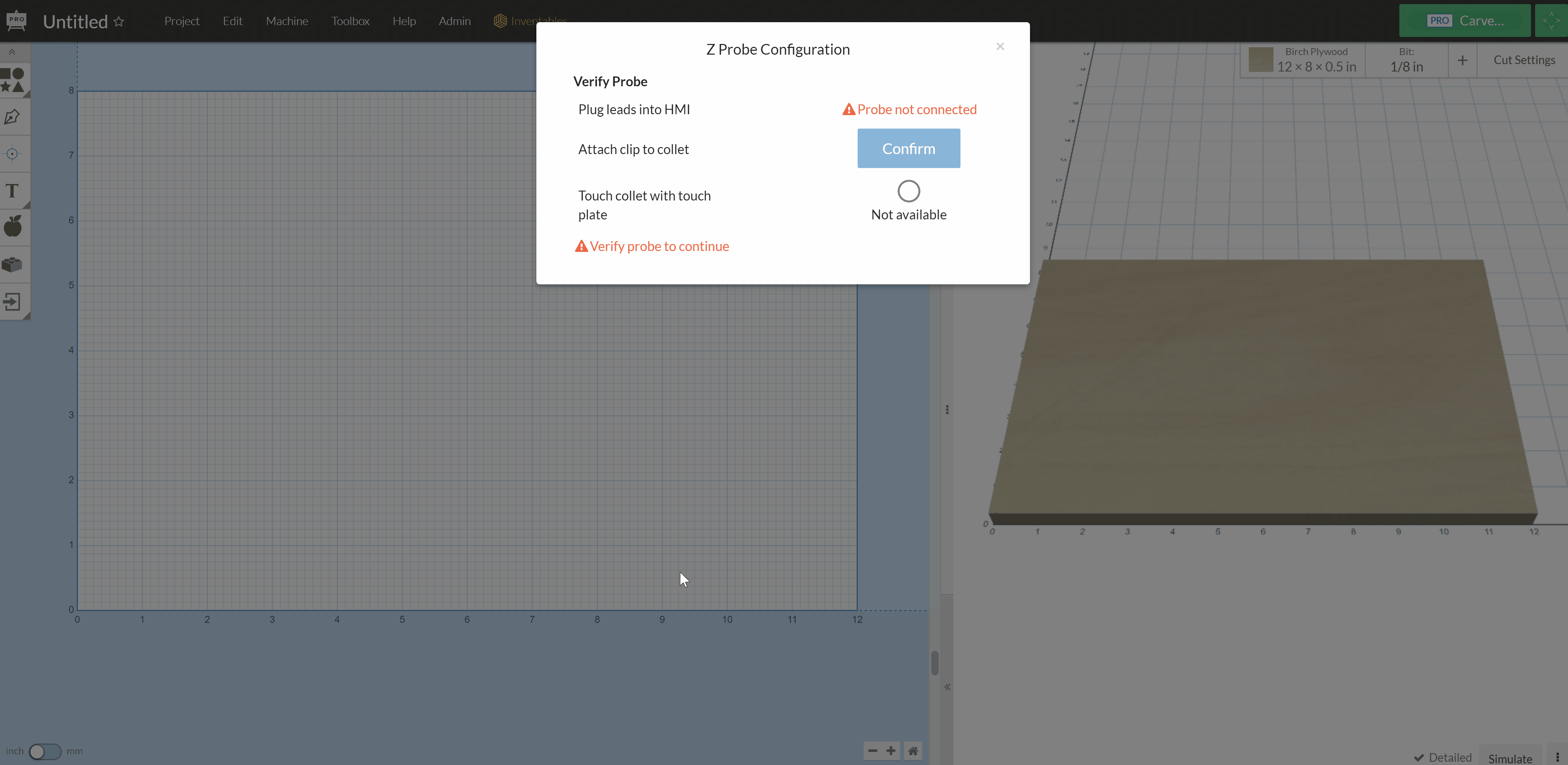 How to Customize ZProbe Settings in Easel Inventables