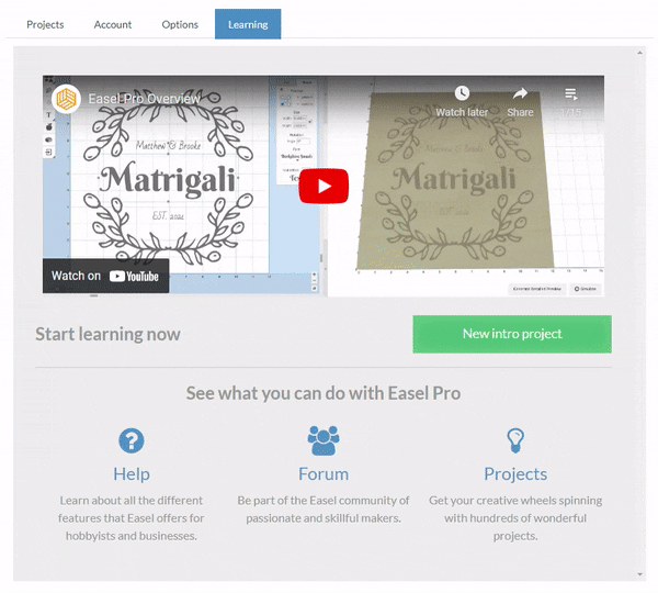 Easel Pro Account FAQ Inventables