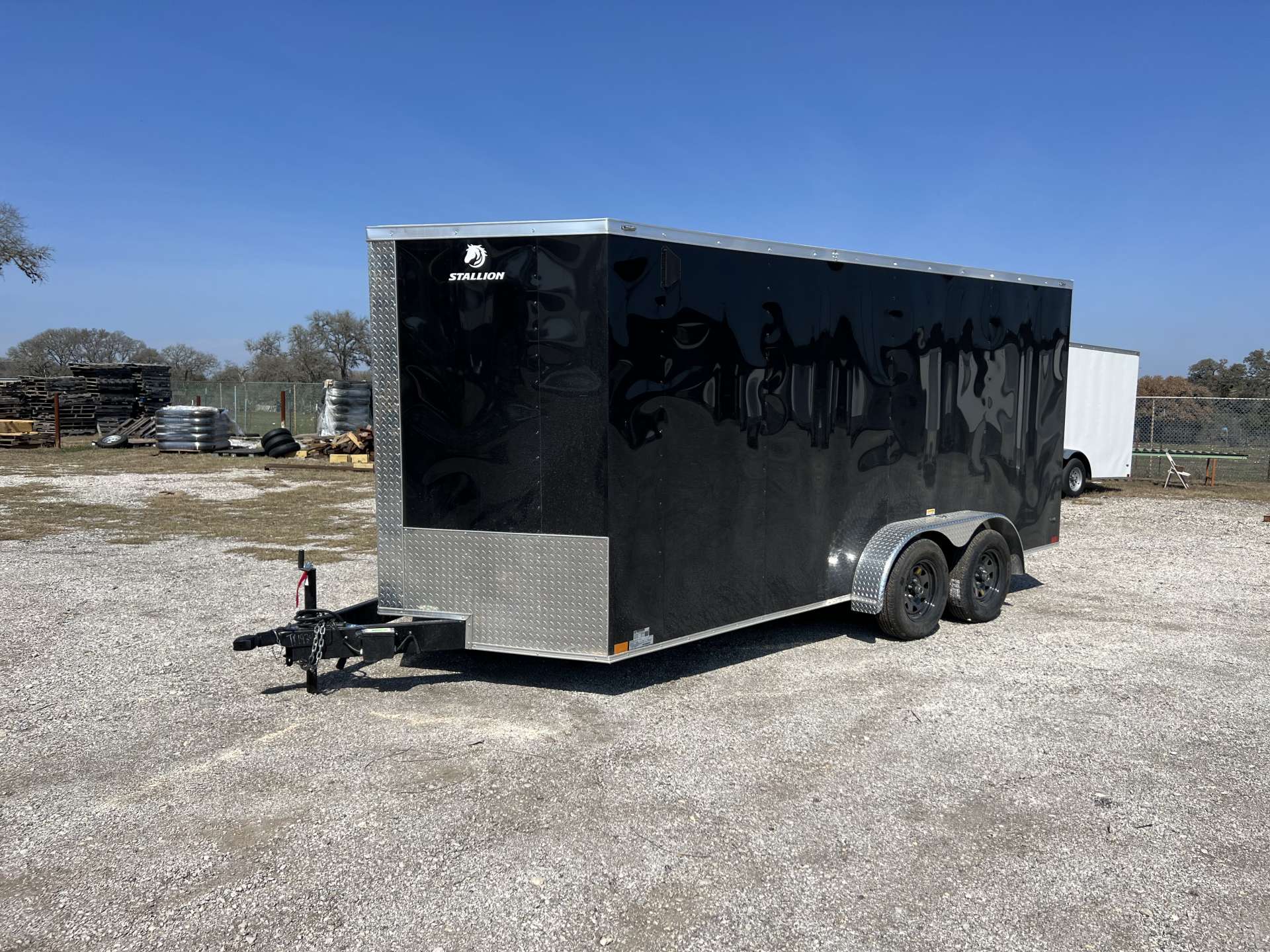 7×16′ Enclosed Cargo Trailer Double L Trailers Trailer Sales, San