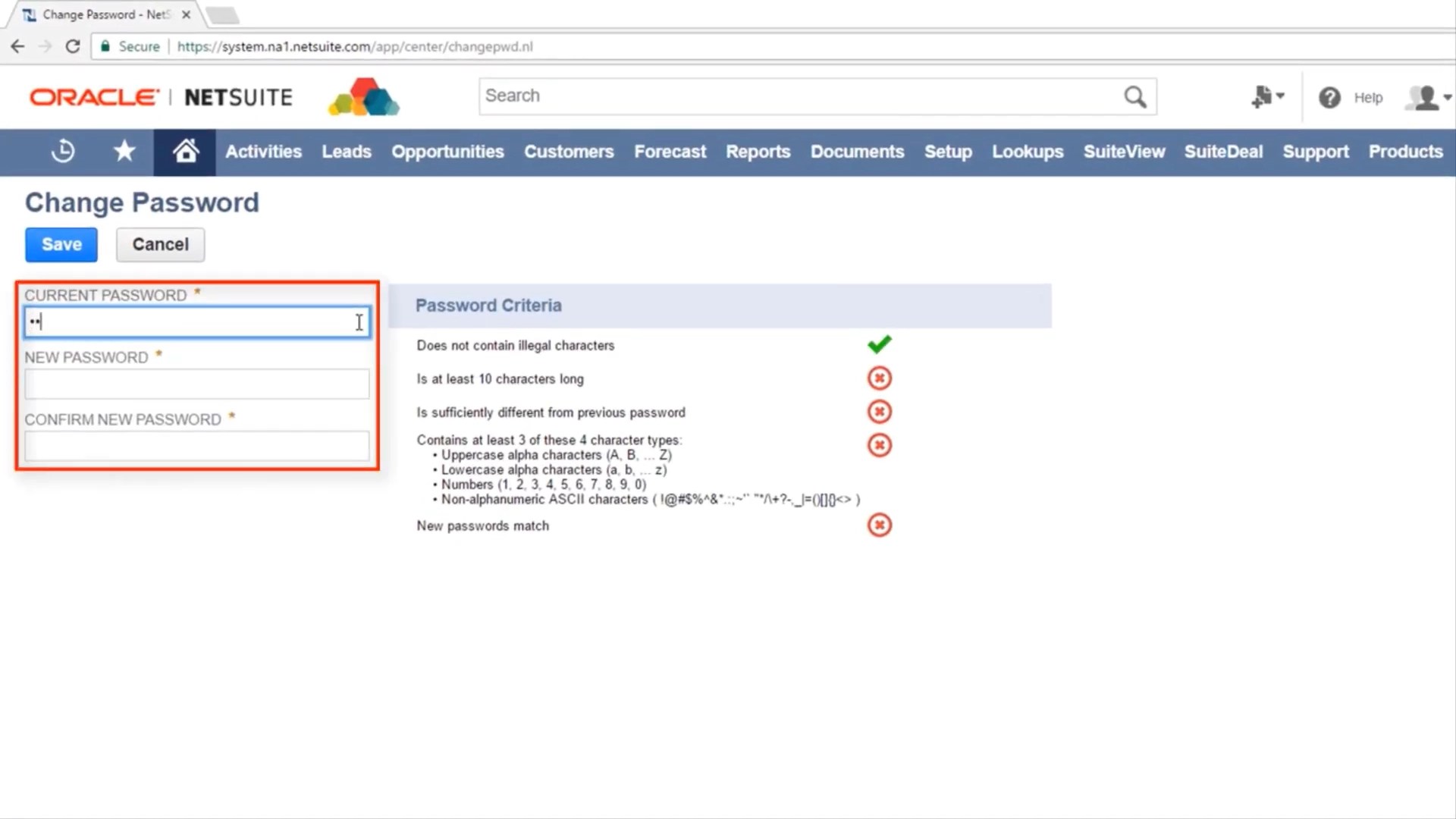 How To Change Password In Netsuite?
