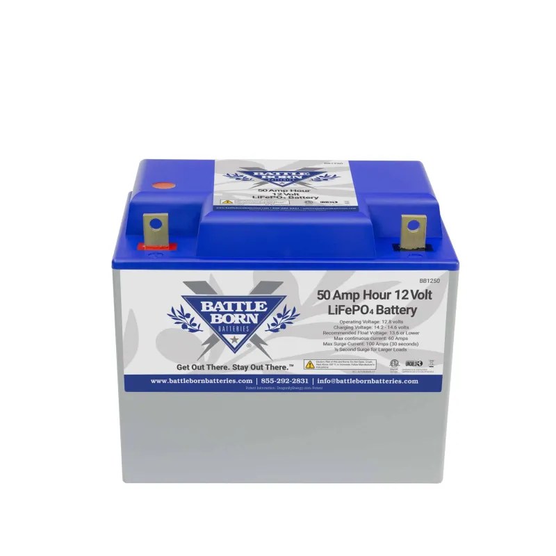 Battle Born BB10012 100Ah 12V LiFePO4 Lithium Deep Cycle Battery