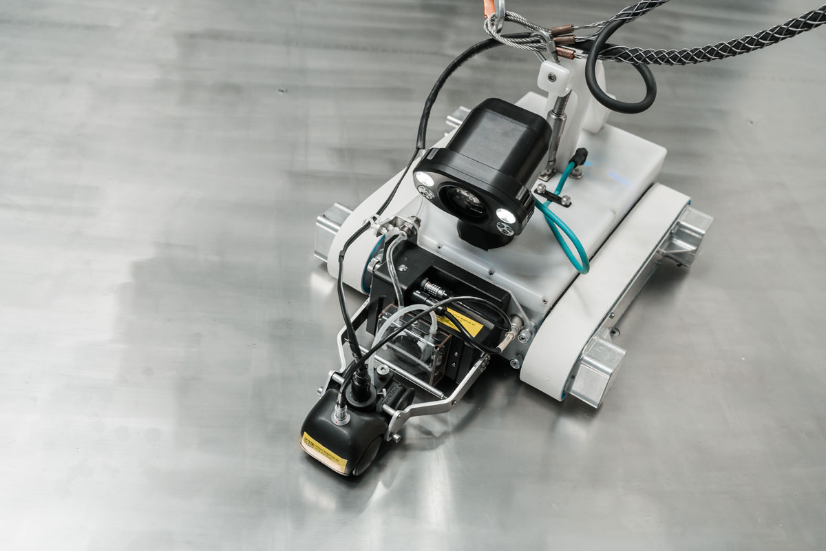 Combined NDT inspection Invert Robotics